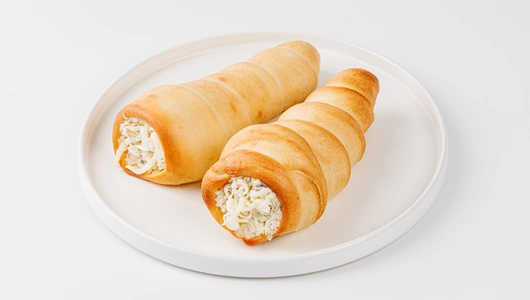 Рожок с курицей и грибами (полуфабрикат), 2 шт., зам.