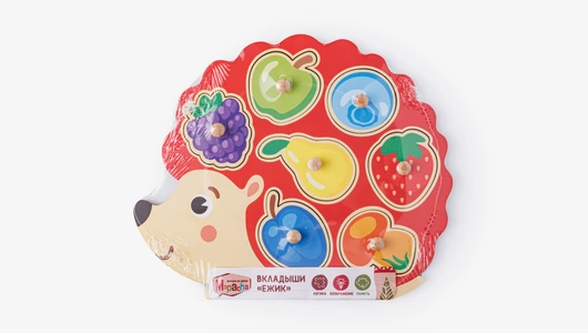 Игрушка развивающая "Вкладыши"