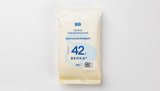Творог обезжиренный высокобелковый, 200 г