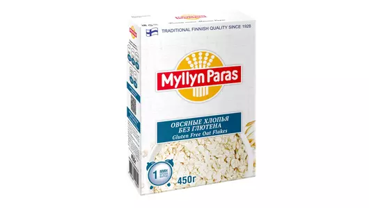 Хлопья Myllyn Paras 1928 овсяные без глютена 450 г