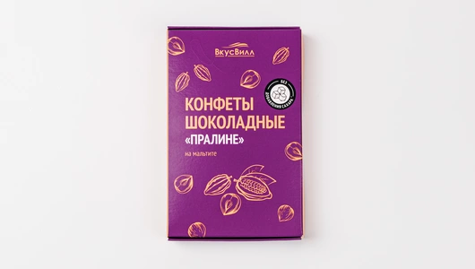 Конфеты шоколадные "Пралине" на мальтите