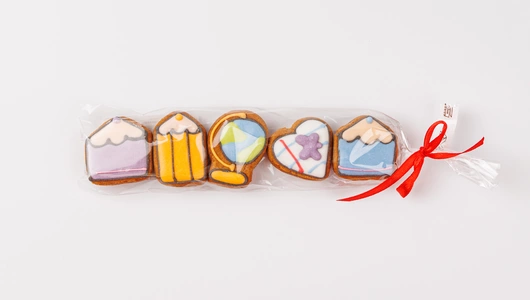 Пряники-мини имбирные "День знаний"