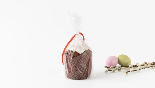 Кекс "Кулич Пасхальная трапеза" (с изюмом и&nbsp;творогом)