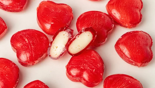 Карамель леденцовая со вкусом земляники