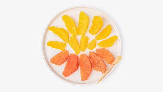 Микс дольки Апельсин, Грейпфрут, 200 г