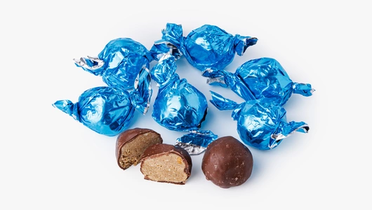 Конфеты глазированные Халва с арахисом, ВЕС