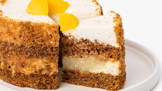 Торт морковный с&nbsp;лимоном