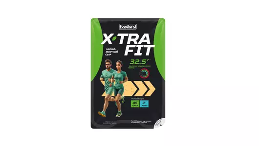 Сыр Foodland X-tra Fit 20% нарезка 125 г