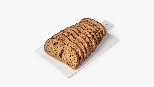 Хлеб "Ремесленный с&nbsp;семенами льна и&nbsp;зернами ржи", нарезка