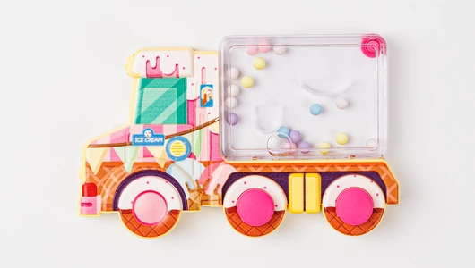 Водный тетрис "Машинка с шариками"