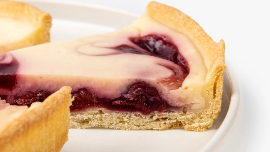 Пирог сметанный "Вишневая начинка"