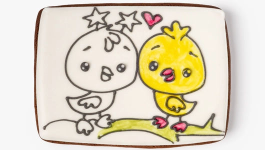 Набор из&nbsp;пряников для&nbsp;раскрашивания "Вкусная Акварель"