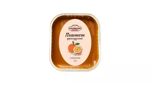 Паштет Рублевский Французский с апельсином 200 г