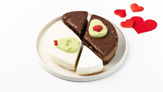 Торт "Влюбленные авокадики" рафаэль-феррель