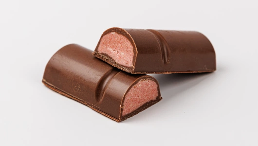 Батончик низкоуглевод. с макадамией и клубникой (веган) Батончик низкоуглевод. с макадамией и клубникой (веган)