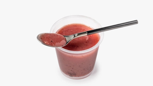 Десерт фруктовый "Яблоко-брусника-корица"