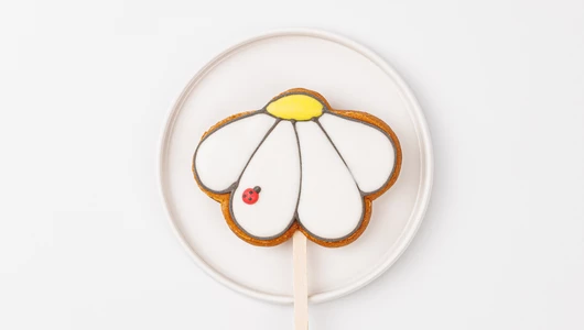 Пряник имбирный "Лето в деревне" на палочке, 1 шт