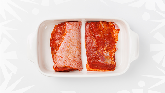 Филе грудки утенка в ягодном соусе