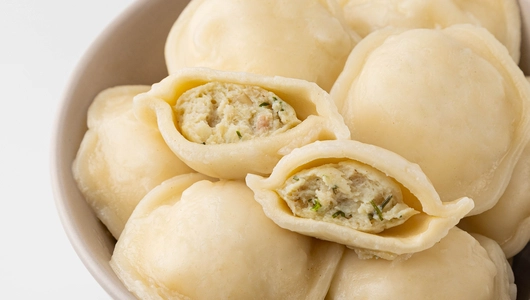 Пельмени "Нежные" с цыпленком-бройлером и укропом, ВЕС Пельмени "Нежные" с цыпленком-бройлером и укропом, ВЕС