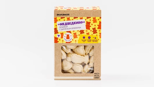 Пельмени «Медведкино» с цыпленком-бройлером