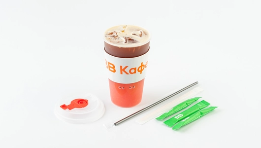 Айс Джус-кофе на грейпфрутовом фрэше 400 мл, кафе