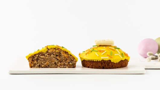 Кекс морковный "Шапочка кулича"