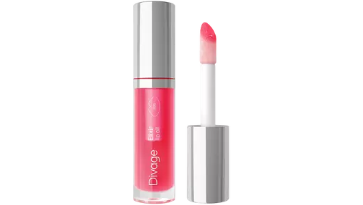 Масло для губ тон 03 ягодный elixir lip oil Divage, 5 мл