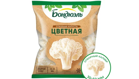 Капуста цветная Бондюэль замороженная 400 г