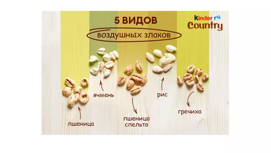 Шоколад молочный Kinder Country с&nbsp;молочно-злаковой начинкой 23,5 г