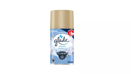 Сменный баллон для освежителя воздуха Glade Свежесть белья 269 мл