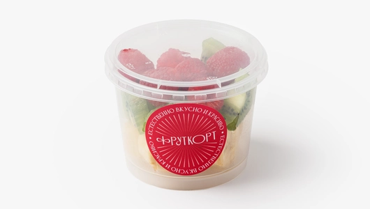 Фруктовый микс (банан, киви, малина), 160 г