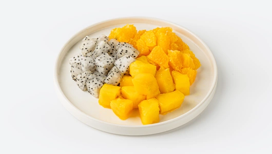 Фруктовый микс (манго, питахайя, апельсин), 260 г