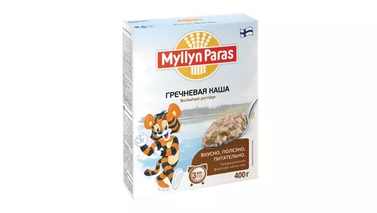 Каша Myllyn Paras Тигренок гречневая б/п 3 мин 400 г