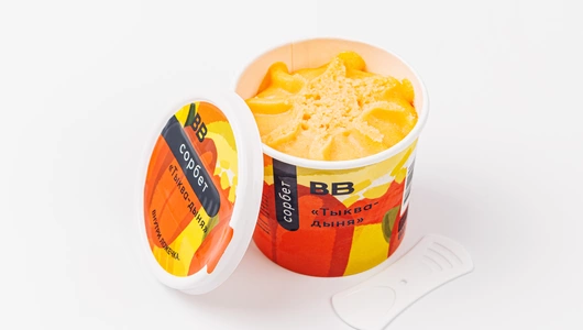 Сорбет "Тыква-дыня" Сорбет "Тыква-дыня"