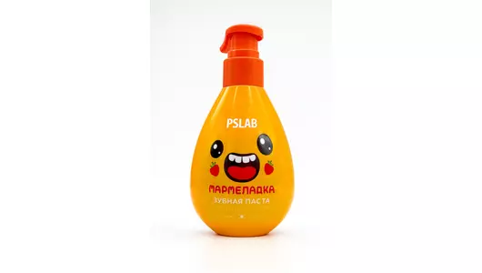 Зубная паста детская PSLAB Junior со вкусом клубники 200 мл
