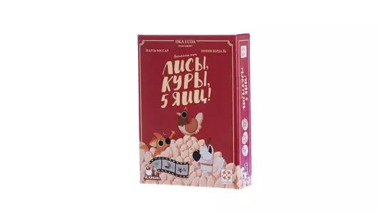 Настольная игра Стиль Жизни Лисы куры 5 яиц