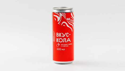 Напиток "Вкус-Кола" безалкогольный газ., 330 мл