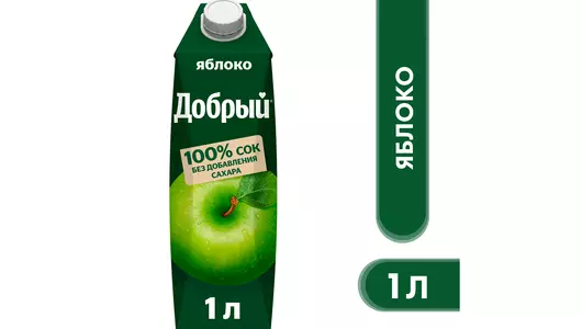 Сок Добрый Яблоко 1 л