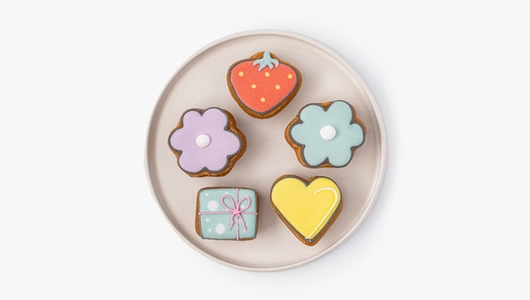 Пряники-мини имбирные "Любимым дамам" (1 уп.)