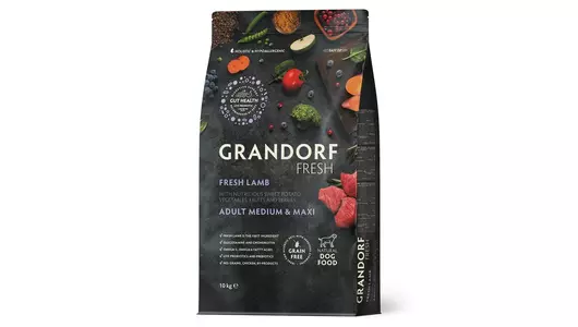 GRANDORF Fresh Med&Maxi Adult Lamb&Potato Корм сух.ягненок,батат д/собак сред/круп.пор.10кг