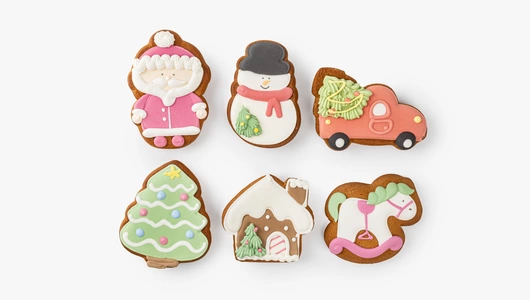 Пряник имбирный "Праздничная коллекция", 1 шт.