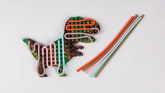 Игровой набор "Головоломки соломинки" Игровой набор "Головоломки соломинки"