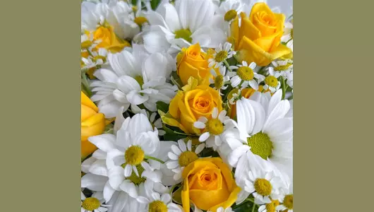 Композиция с&nbsp;цветами «Солнечный день» FMART by flowwow