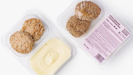 Котлеты Домашние с картофельным пюре