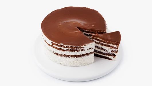 Торт "Белые ночи" с&nbsp;сырным кремом, 1,1 кг