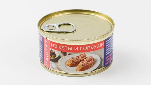 Паштет из кеты и горбуши, 125 г