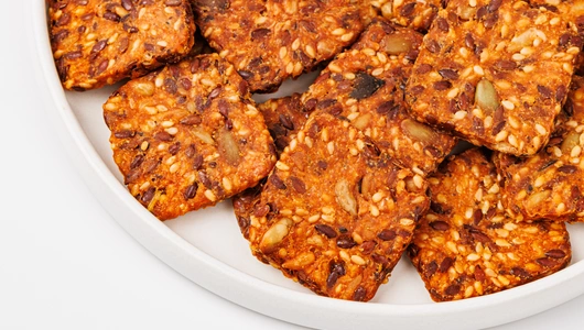 Снеки-хлебцы "Снечисы" со вкусом Кубанского борща, Bezglutini, 70 г