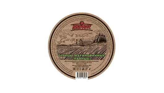 Огурцы Добросот маринованные Пряные 600 г