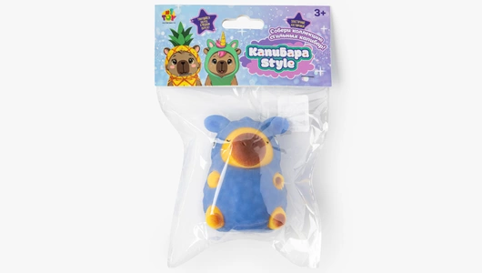 Игрушка-антистресс "Капибара в&nbsp;одежде"