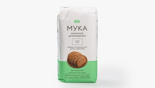 Мука пшеничная цельнозерновая, 500 г